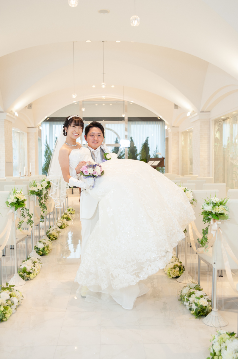 憧れのお姫様抱っこ