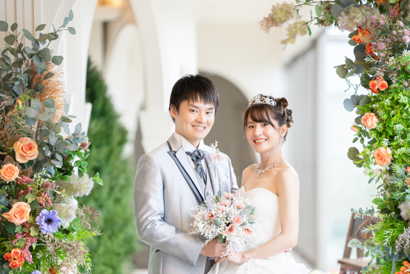 フラワーアーチ♡