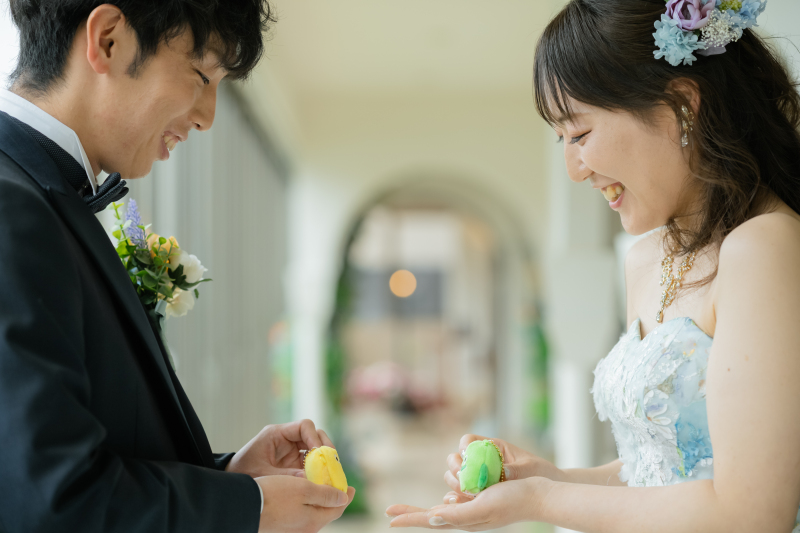 ぬいぐるみと一緒に