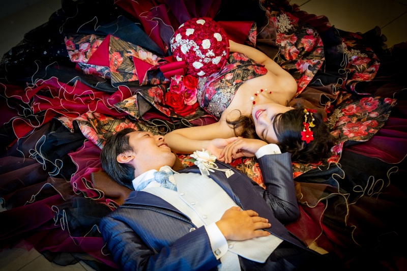 寝転びショット