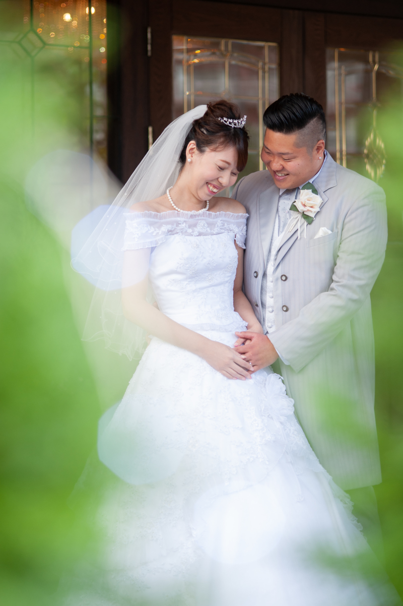 話しかけながら