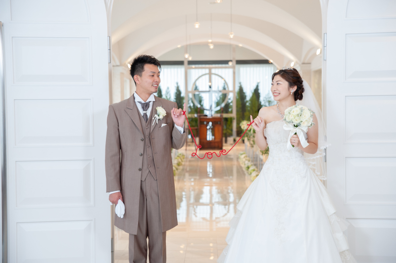 【館内ロケーション撮影】笑顔溢れるキュートなフォトウェディング