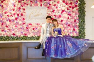 ウェディングドレス&カラードレス　2着プラン♡