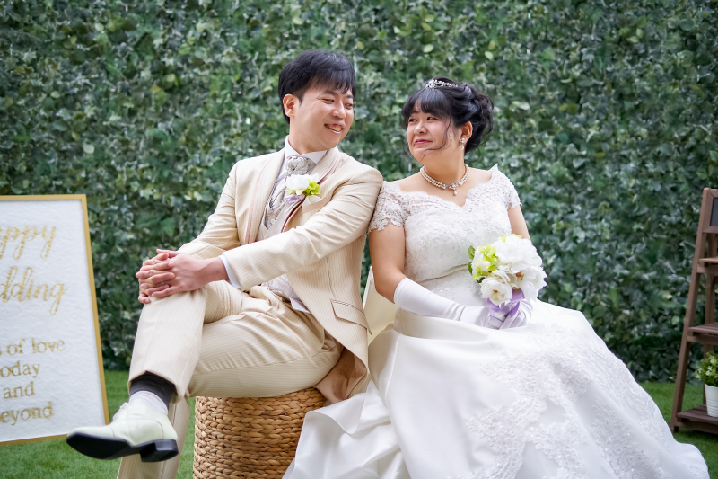 ガーデンテラスで