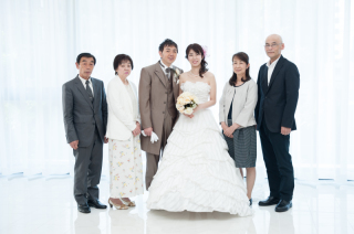 【館内ロケーション撮影】家族記念日フォトウェディング