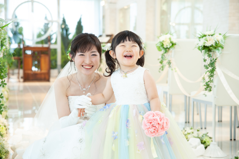 ママと２人で❤