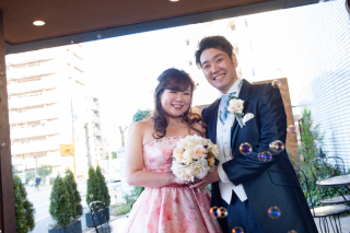 【館内ロケーション撮影】ＬＯＶＥ❤が溢れる可愛いフォトウェディング2着プラン❤