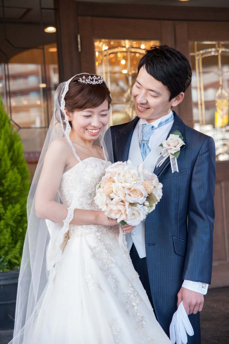 ピロティでの撮影