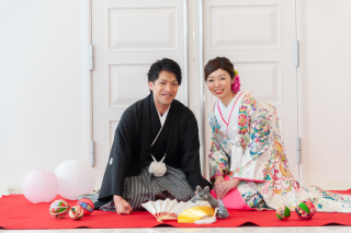 【館内ロケーション撮影】和装で後撮り撮影☆想い出のチャペルでフォトウェディング