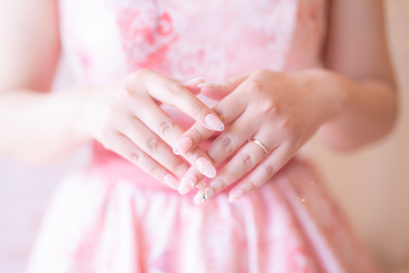 指輪&ネイルカット