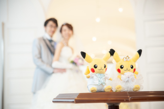 【館内ロケーション撮影】大好きなキャラクターと一緒の可愛いフォトウェディング❤