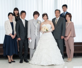 【館内ロケーション撮影】家族で撮影☆みんなで楽しいファミリーフォトウェディング！