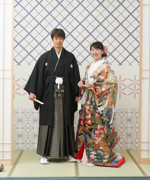 和装撮影スタート!