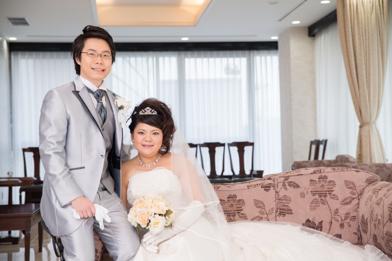 ソファでリラックス