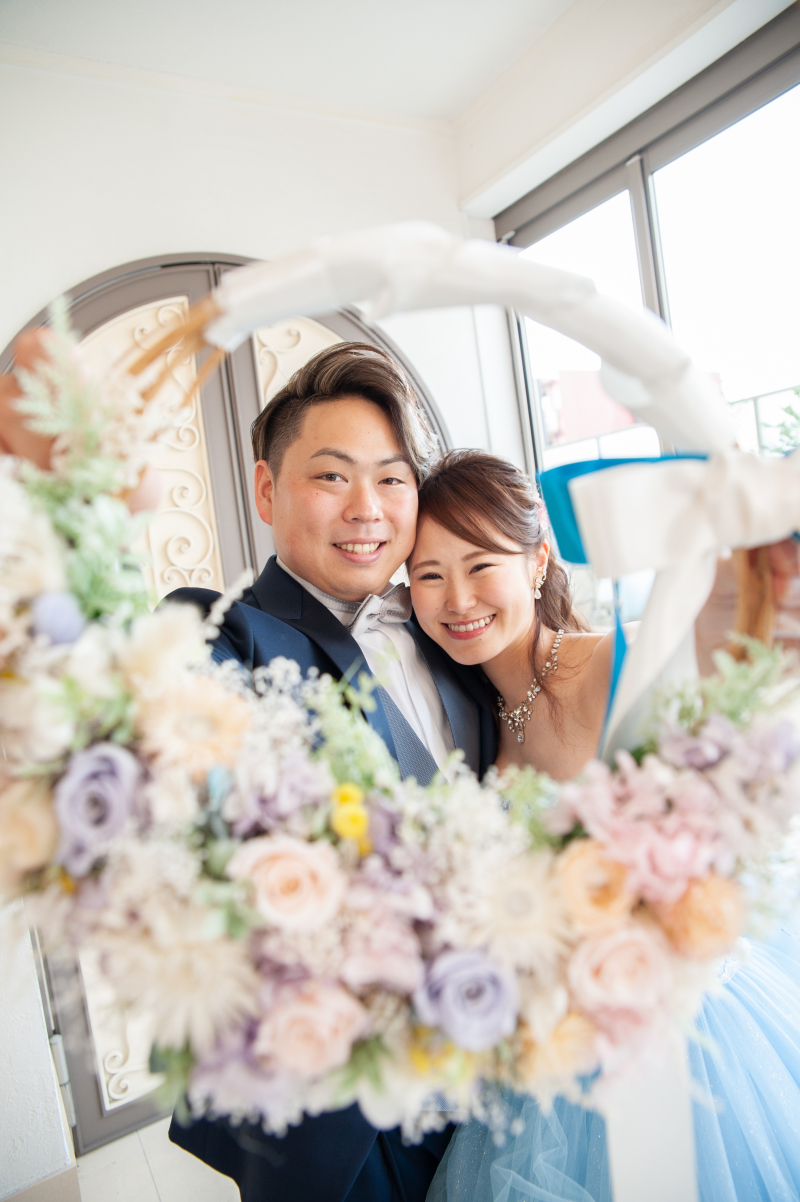 ブーケを使って