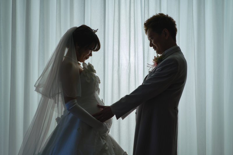 セレス立川 LaVie ラヴィ_マタニティ用ドレスがある