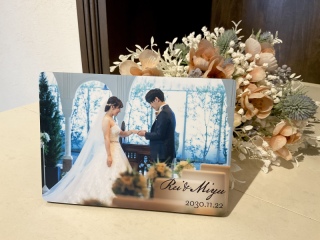 クリスタルフォトパネルM(1~2カット仕上げ)