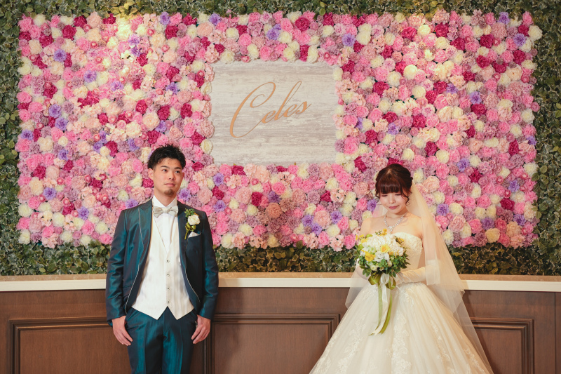 綺麗な構図からおふたりに合うポージングを提案！