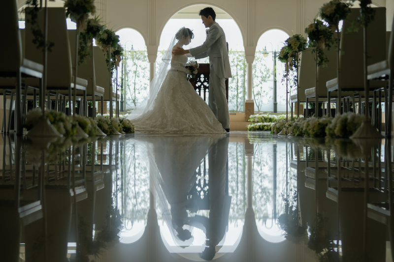 データ100カット付プランが今だけ特別価格♫人気のチャペルフォトもご家族様との撮影も!♡期間限定 洋装1点プラン