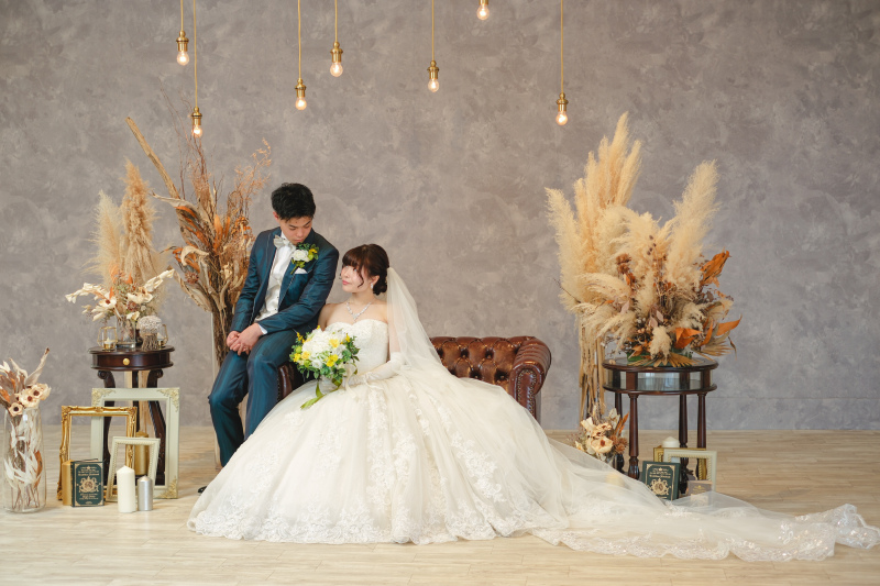 【3月末までの撮影限定】ウエディングドレスとカラードレスで撮影するなら今がお得♡ご好評につき洋装2点スペシャルプランが復活♫