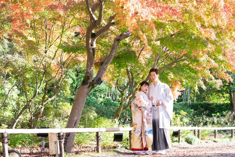 【和装ロケーション♡】昭和記念公園ロケーションを中心にスタジオでも撮影♪（全てロケーションでも可）和装データ付プラン