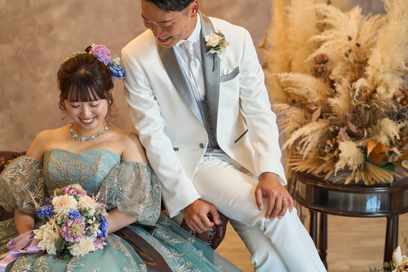 【5月末までの撮影限定】ウエディングドレスとカラードレスで撮影するなら今がお得♡ご好評につき洋装2点スペシャルプランが復活♫