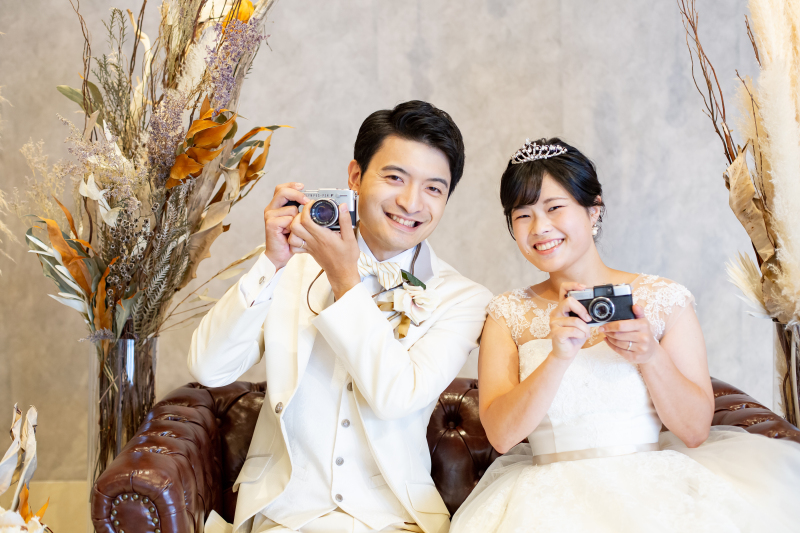 忙しいお二人にぴったり♡打合せ1回 タキシード&ドレスで撮影 急ぎの撮影もお任せ下さい!