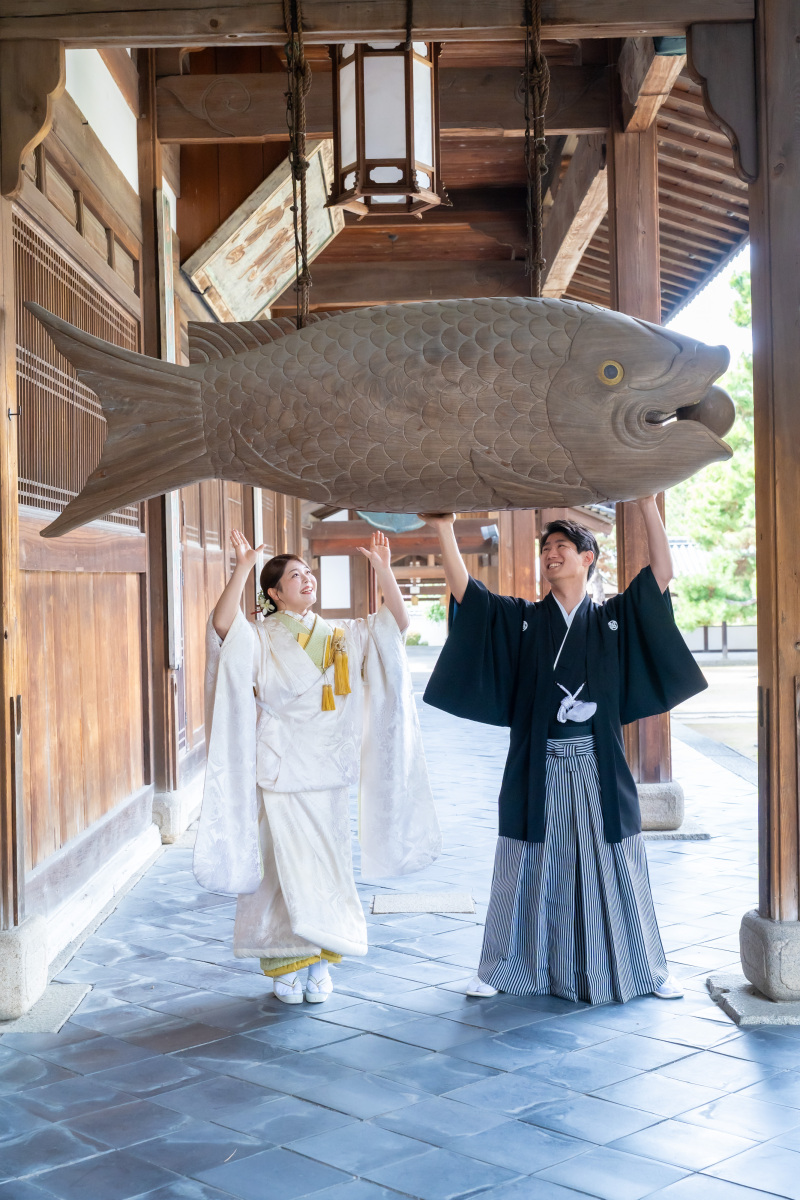 萬福寺での和装前撮り