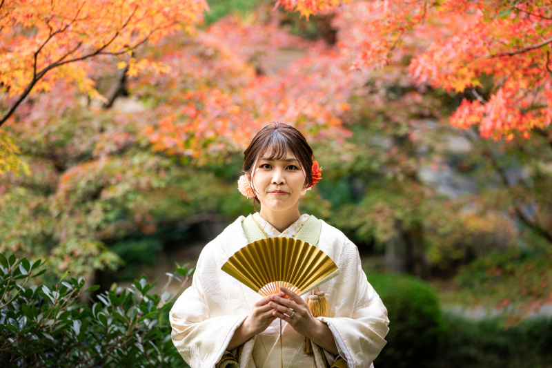 新婦様のソロショット