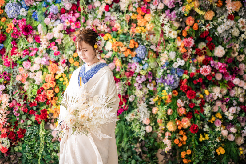 新婦様のソロショット