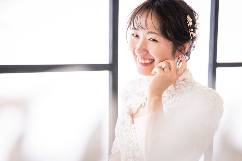 新婦様のソロショット