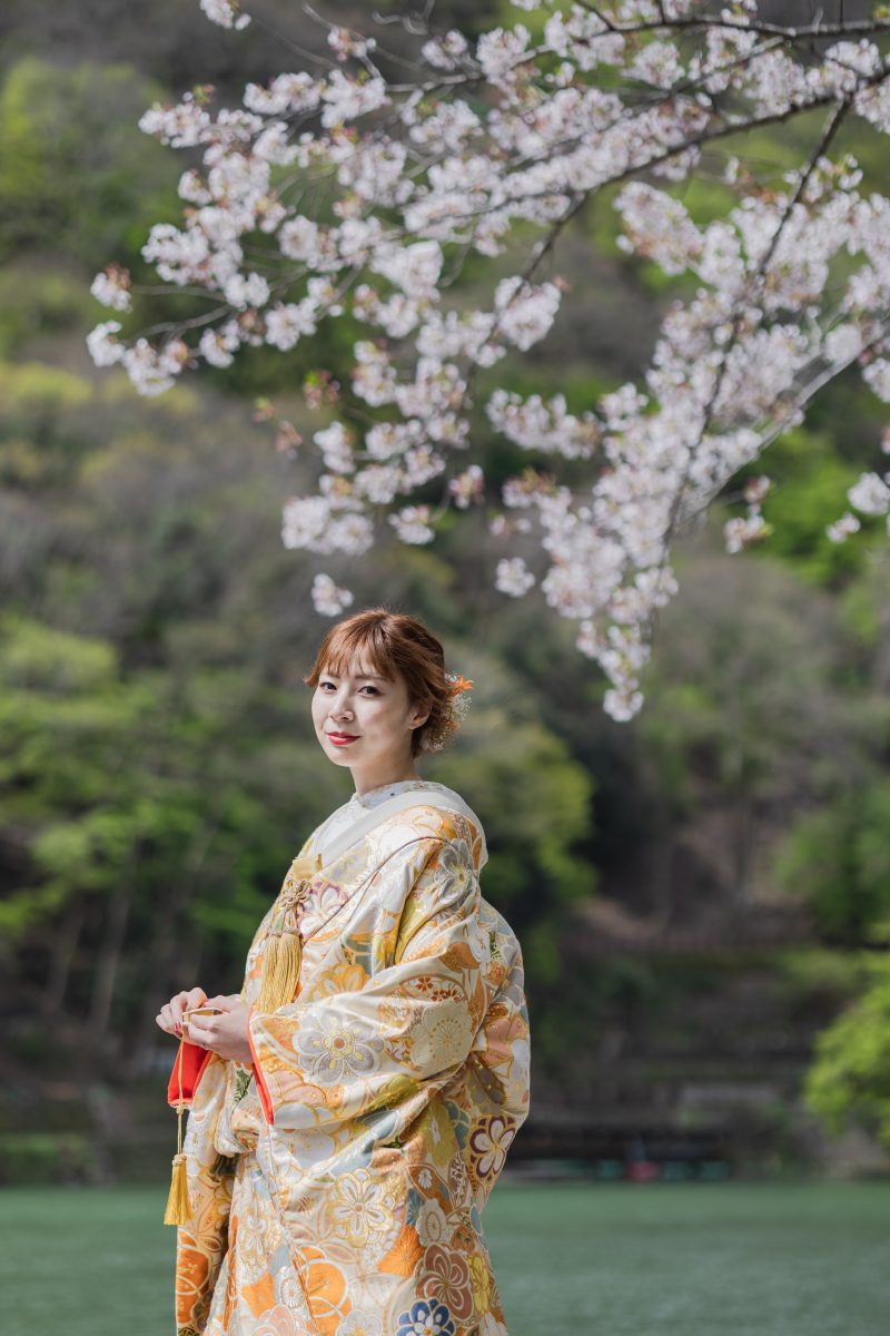 新婦様のソロショット