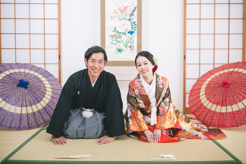 スタジオでおしゃれに撮影!