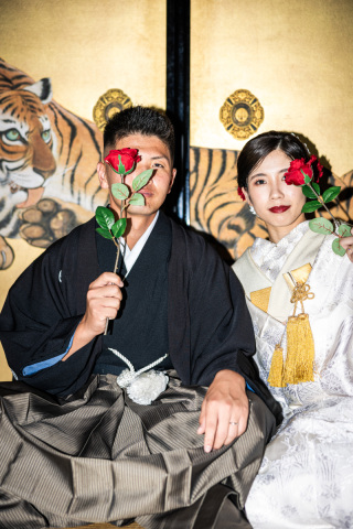 白無垢でロケ撮影｜9月の前撮り