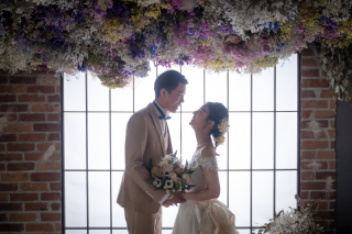 ドレス2点　スタジオ撮影2か所で撮影