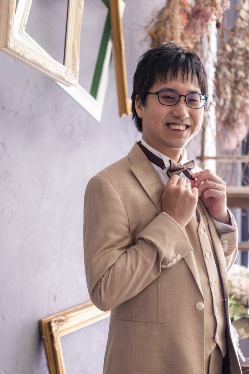 新郎様ソロショット