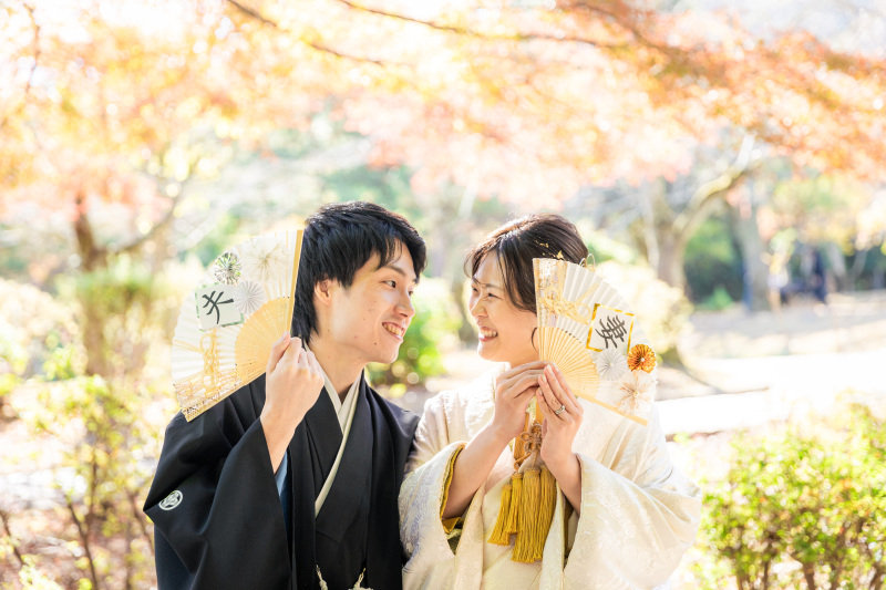 毘沙門堂にて白無垢前撮り♪