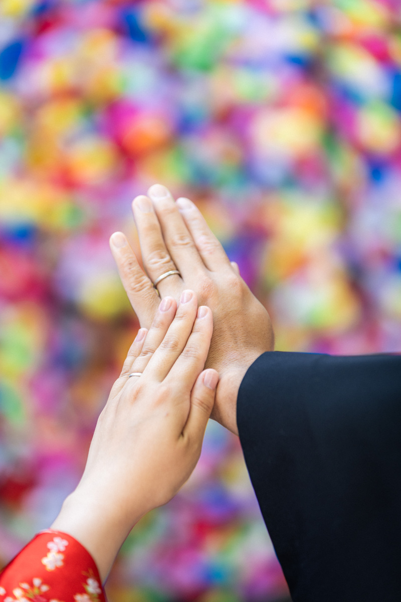 お手元ショット