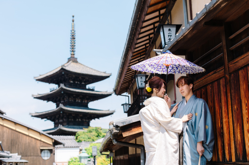 八坂付近＆チャペルにて　