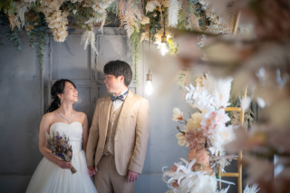 アンティークチャペルにて　洋装１点