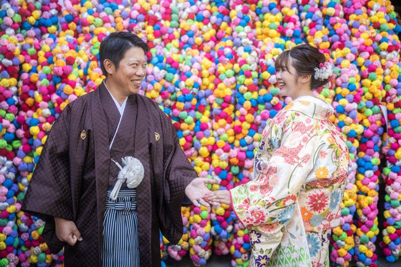 八坂庚申堂にて