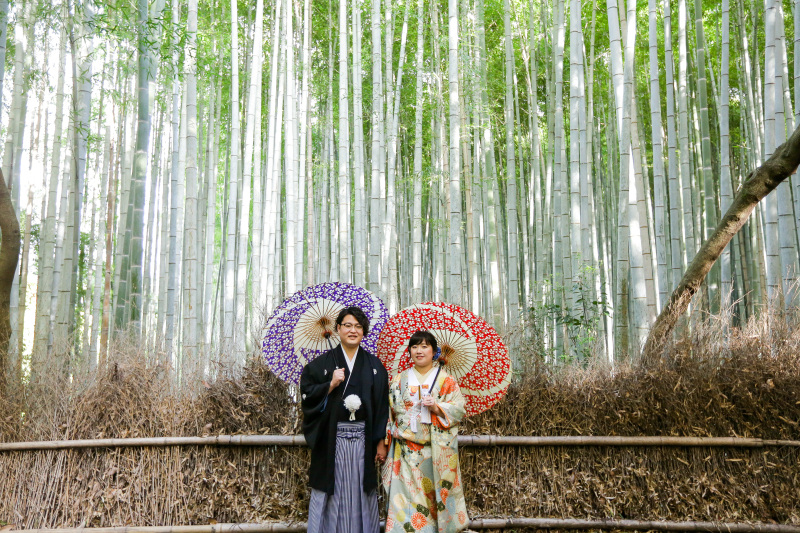 竹林ゾーンで撮影！