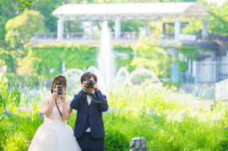 ロケ地2か所！　和装＆洋装