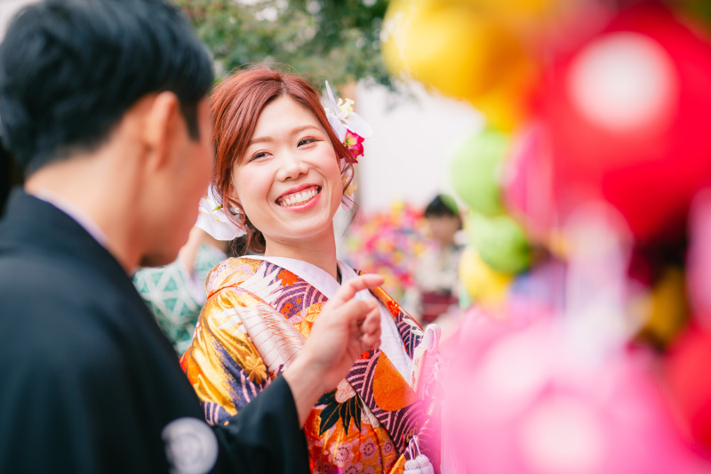 八坂庚申堂にて