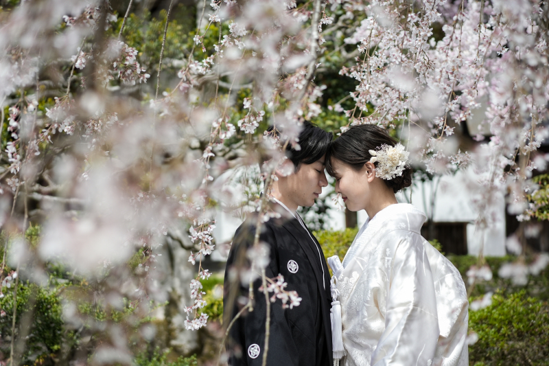 色打掛＆白無垢で　ロケ地2か所撮影！