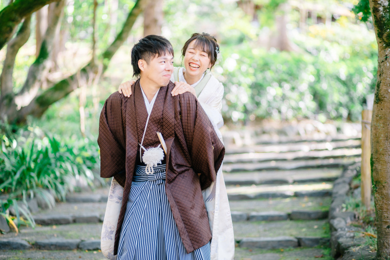 おんぶショット