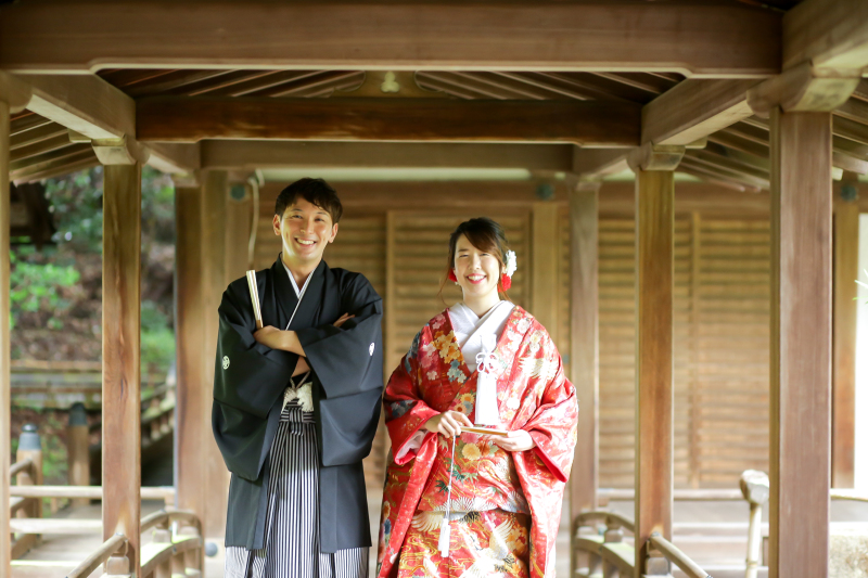 笑顔のショット