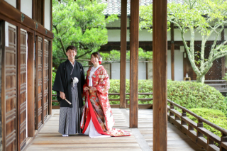 落ち着いた雰囲気の中で　８月の毘沙門堂にて