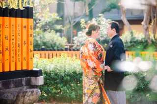 祇園でロケ撮影