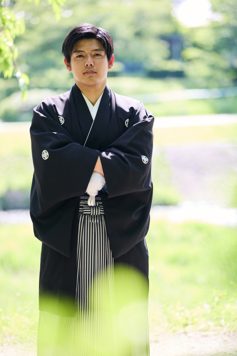 新郎様ソロショット